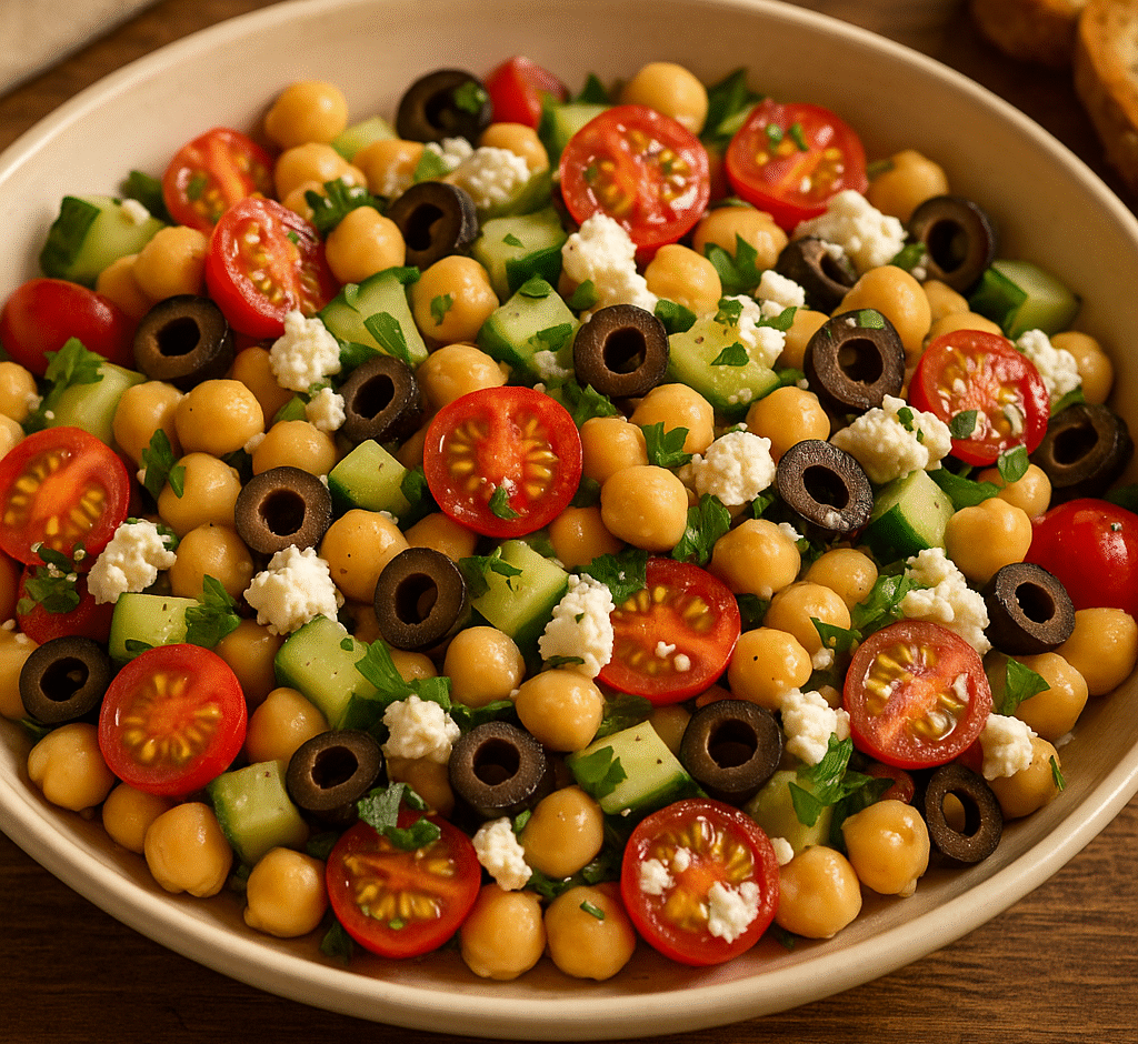 Chickpea salad