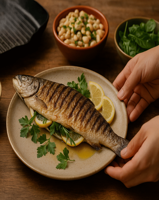 grilled trout recipe