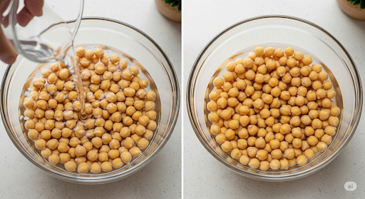 Soak chickpeas 