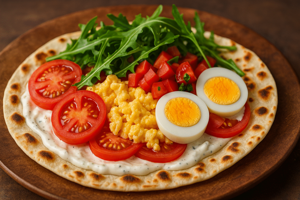 Add mayonnise,tomatoes , herbs 