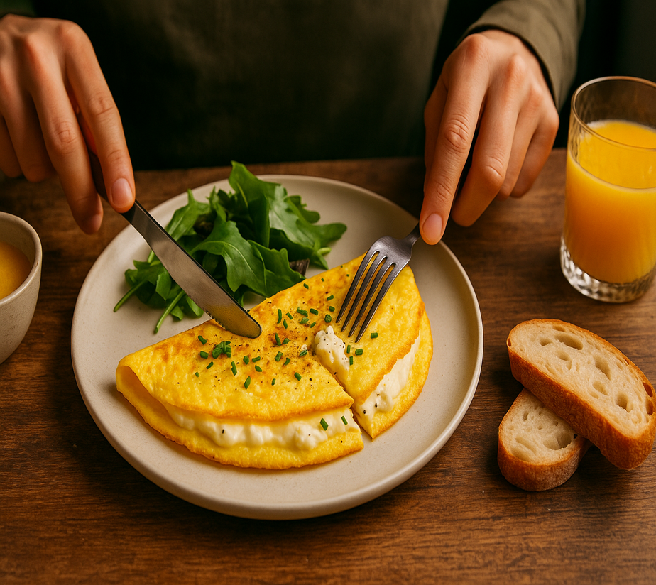 boursin omelette recipe