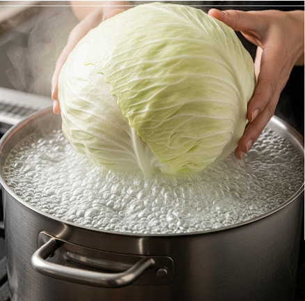 Cut cabbage 