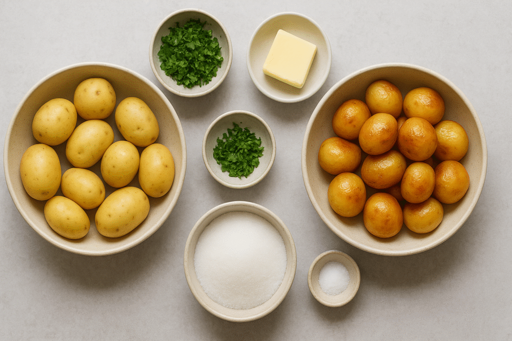 Ingredients for Kartofler