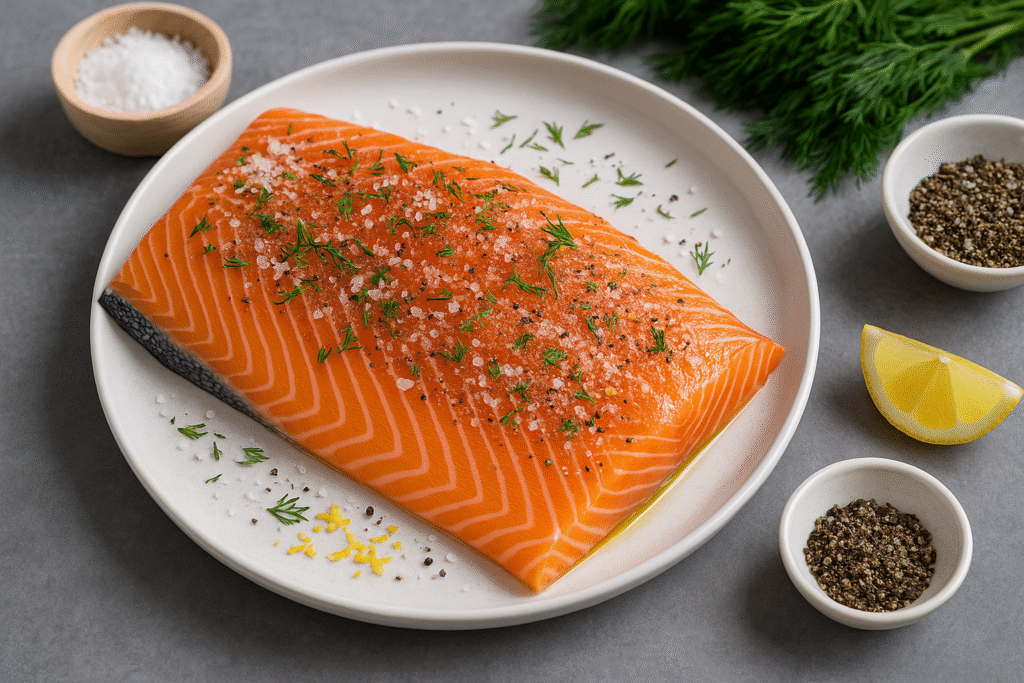 Ingredients for Gravad 