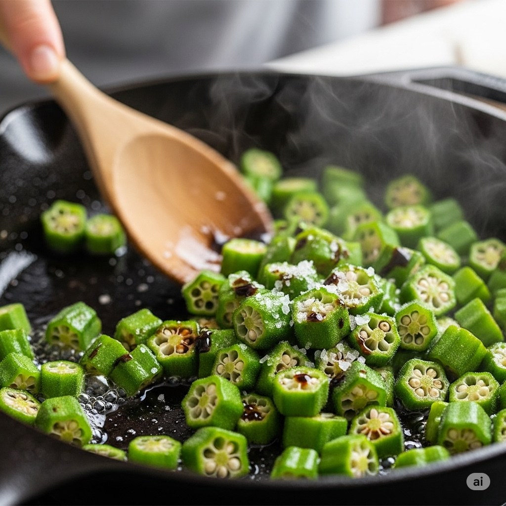 Cook Okra 