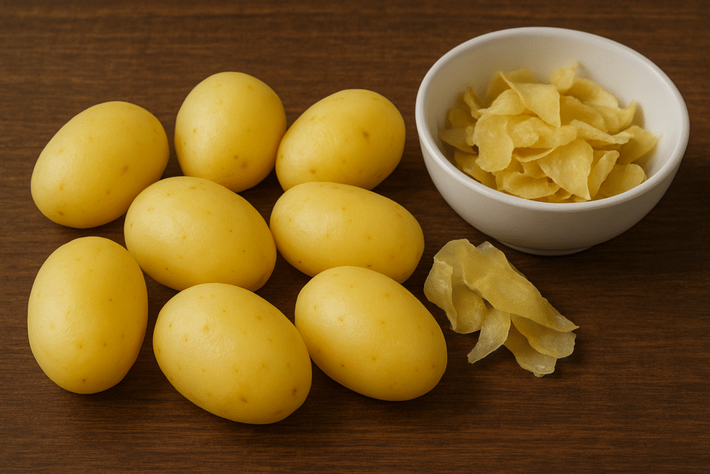 Boil and Peel Potatoes 