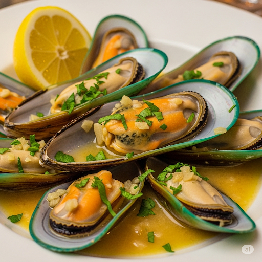 Green lipped mussels recipe