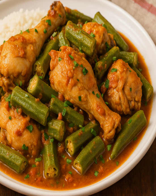 Frango com Quiabo recipe