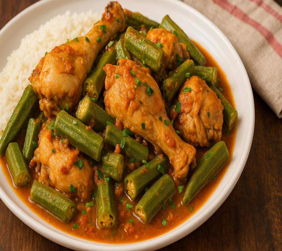 Frango com Quiabo recipe