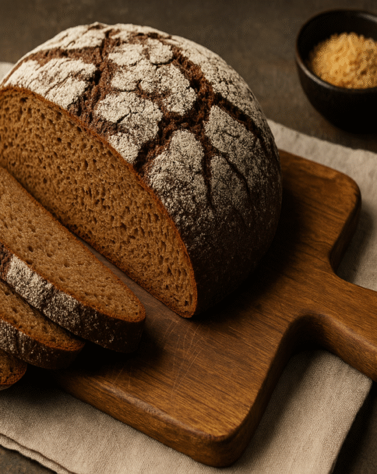 Ruisleipa tangy rye bread