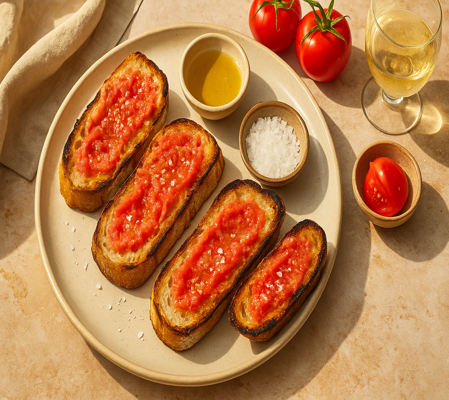 Pan con tomate recipe