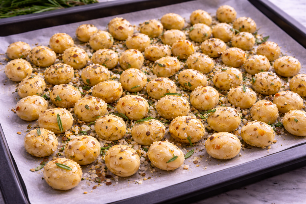 Arrange on Baking Tray 