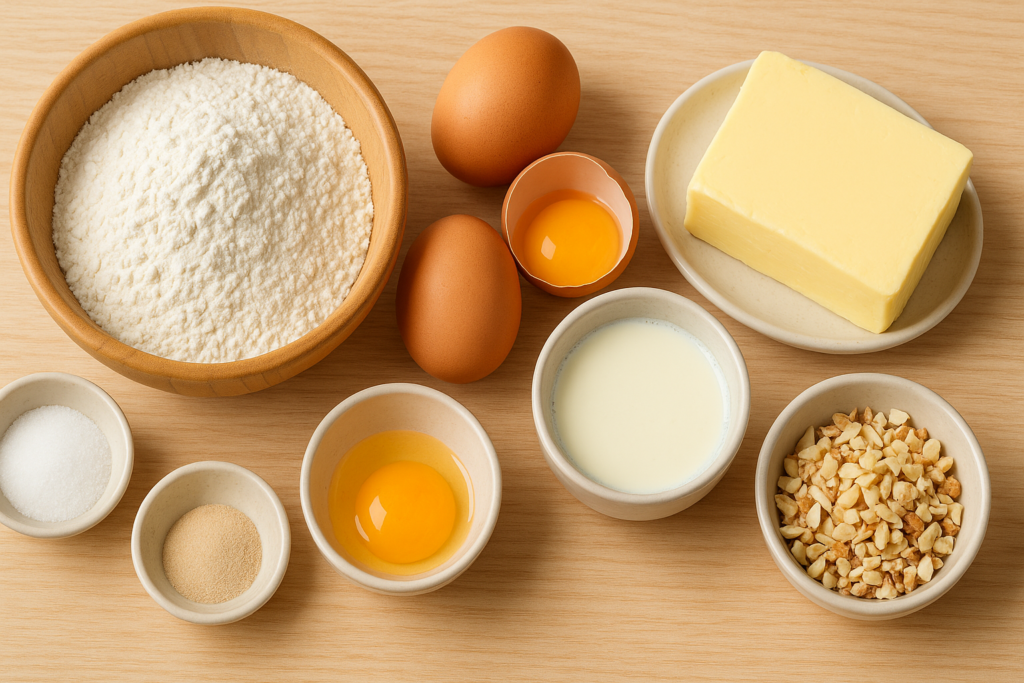 Ingredients for Wienerbrod