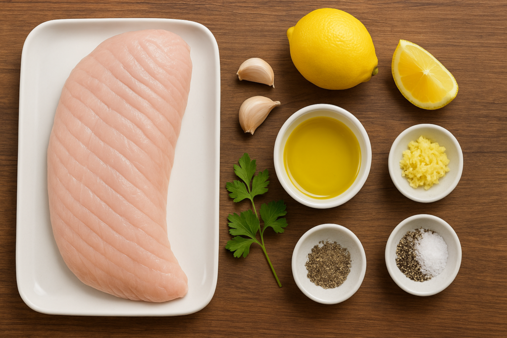 Ingredients for Crocodile Meat 