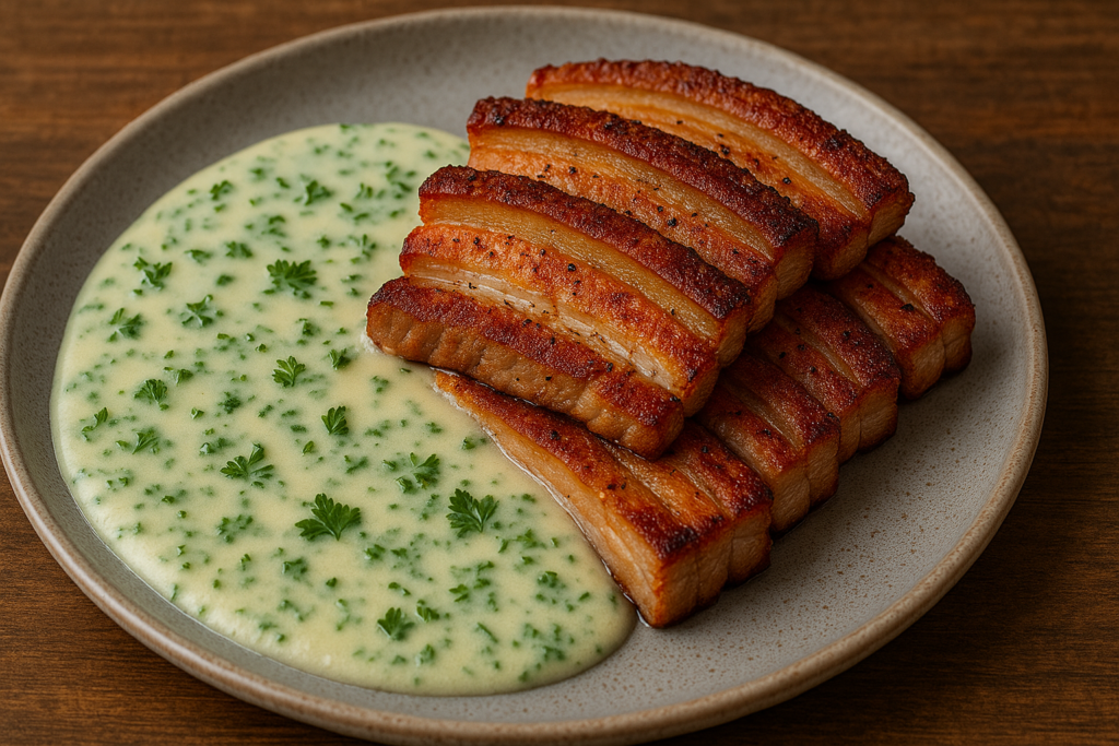 Ingredients for Stegt Flaesk 