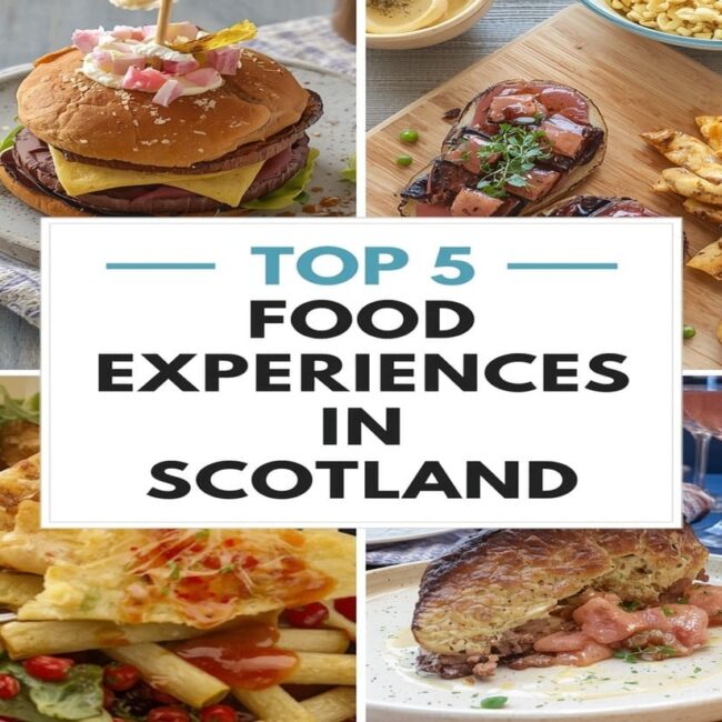 Top 5 Food Experiences in Scotland