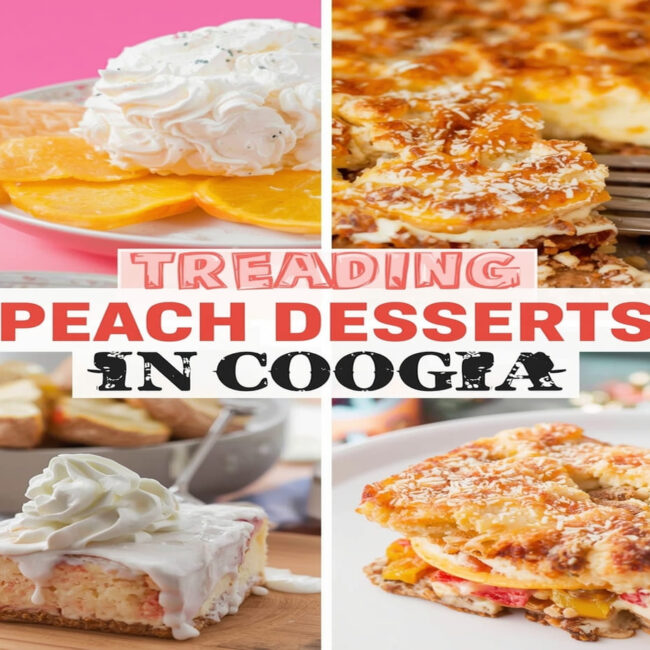 Georgia Trending Peach Desserts