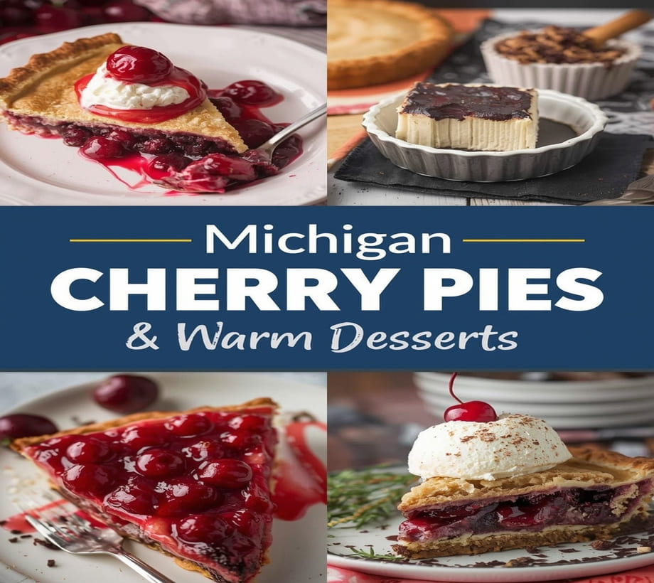 Winter Special: Michigan Cherry Pies & Warm Desserts