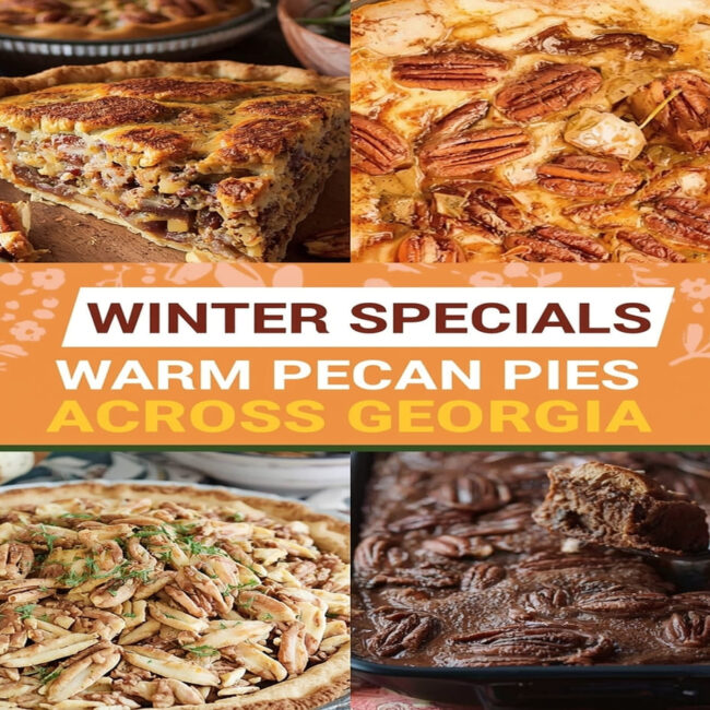Winter Specials: Georgia's Cozy Pecan Pies