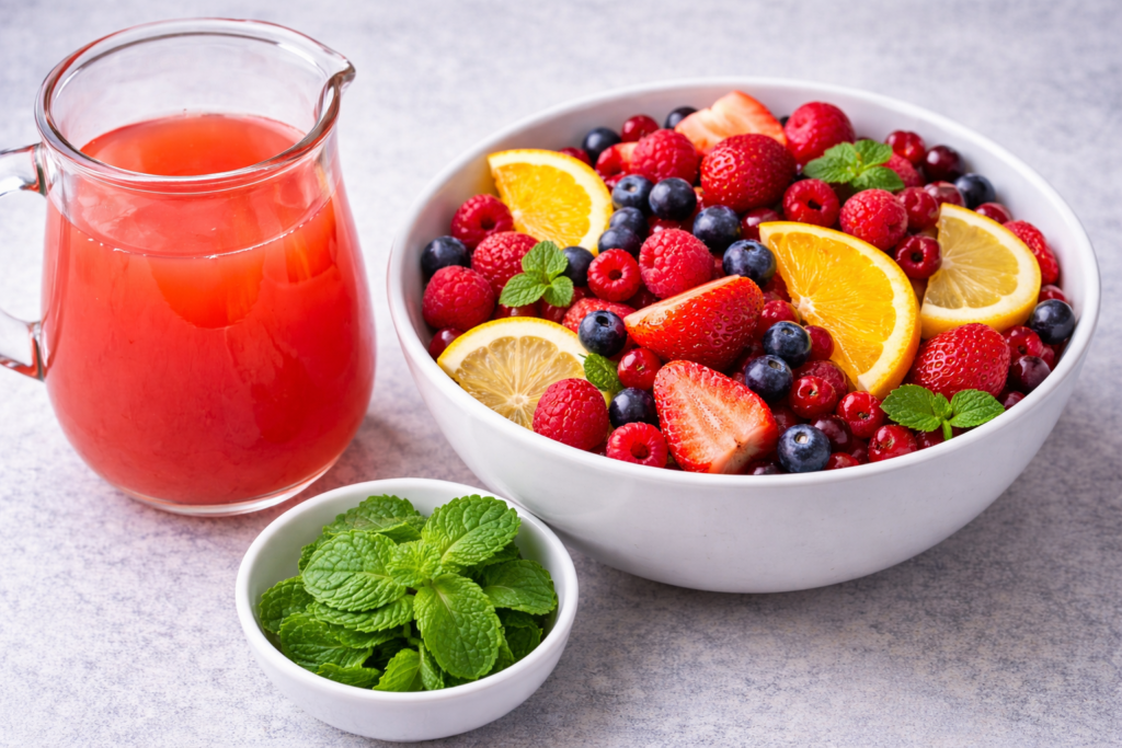 Fuit Drink Ingredients 