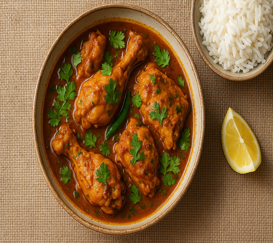Andhra Chicken Curry Recipe