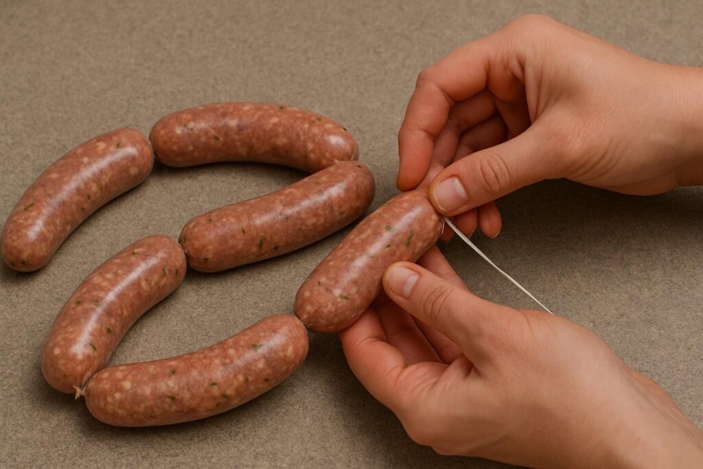 Refrigerate Sausages 