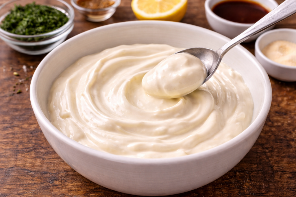 Batter of Mayonnaise & Greek Yoghurt  