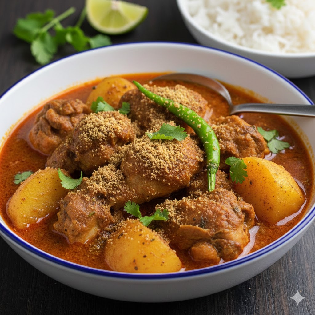 Best food of bengali cuirisne - Bengali Chicken Masala Murgir jhol