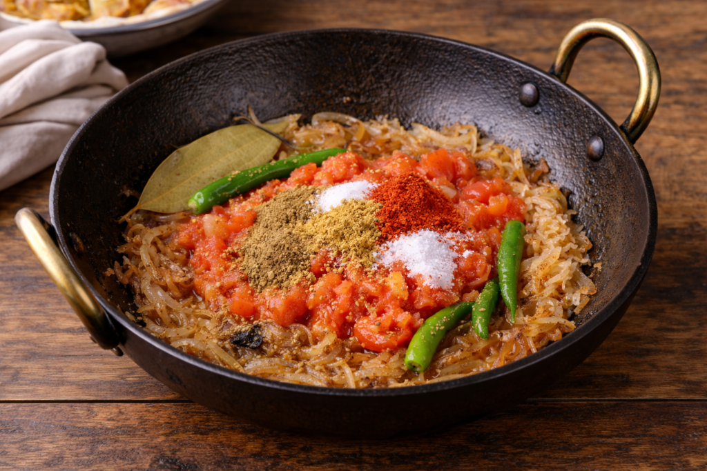 Masala for Bengali Chicken curry Murhir jhol