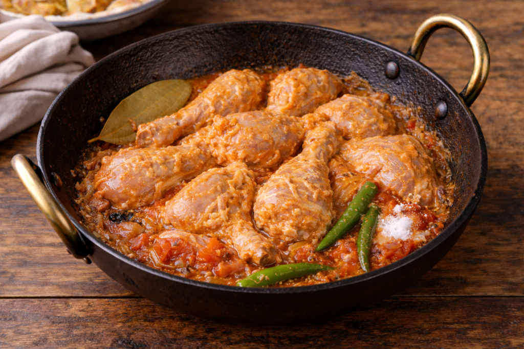 preparation of chicken bengali chicken curry murgir jhol