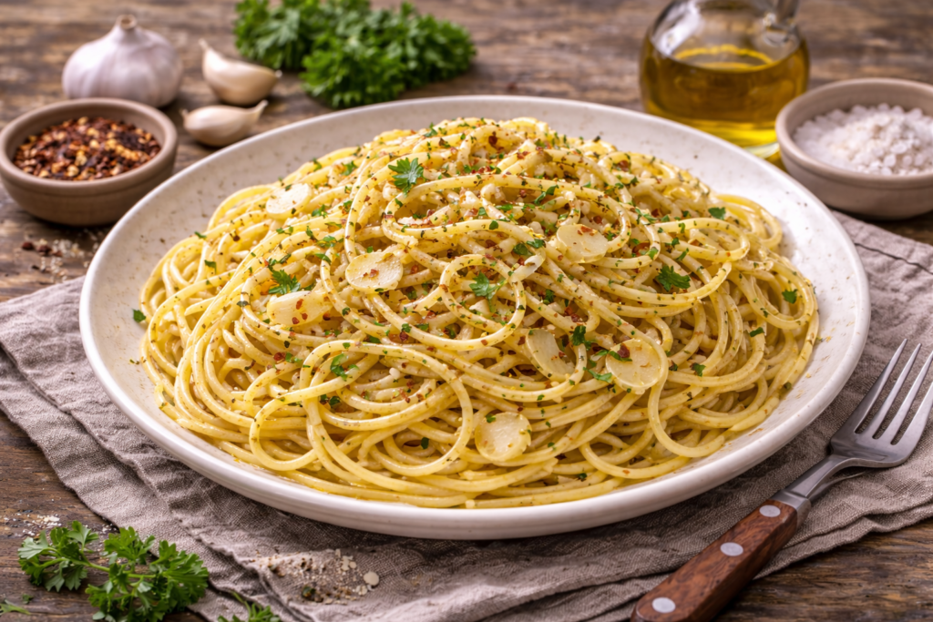 Aglio e olio Recipe 
