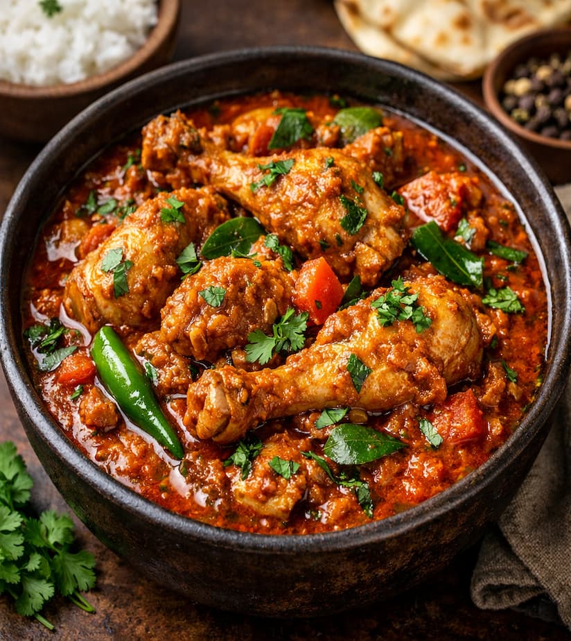 Andhra chicken curry recipe