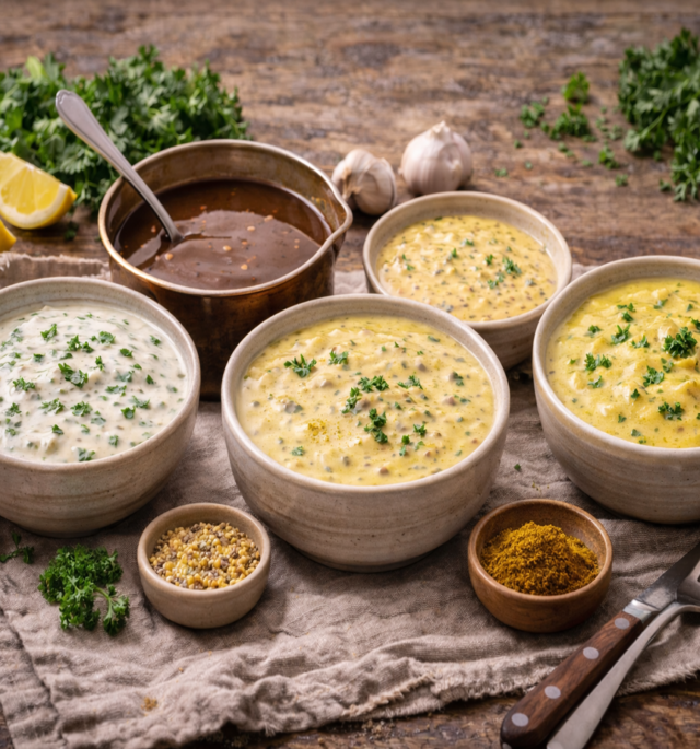 Sauces with Pork Dishes