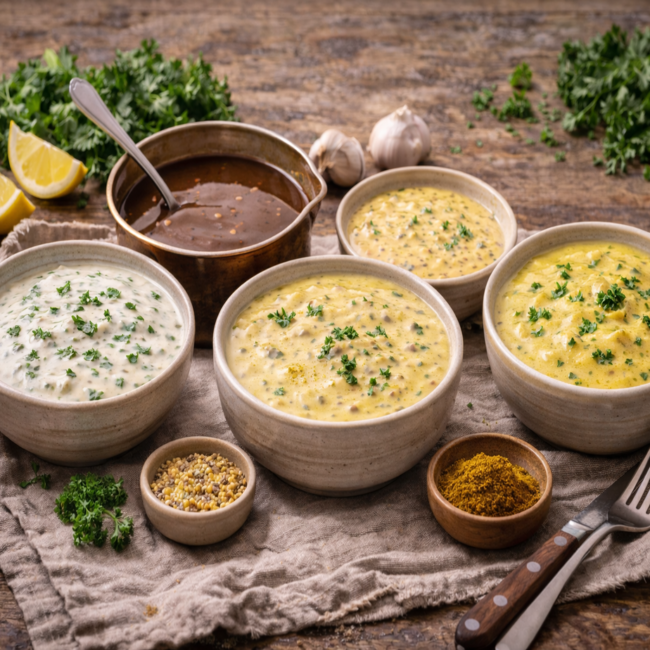 Sauces with Pork Dishes