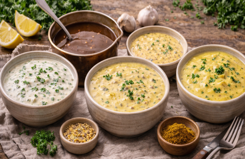 Sauces with Pork Dishes