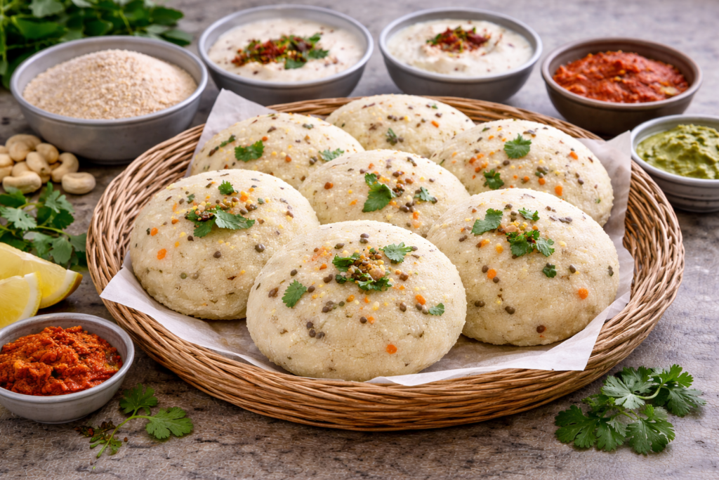 Rava Idli Recipe