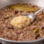 Saute-onions-and-garlic-for-chicken-masala