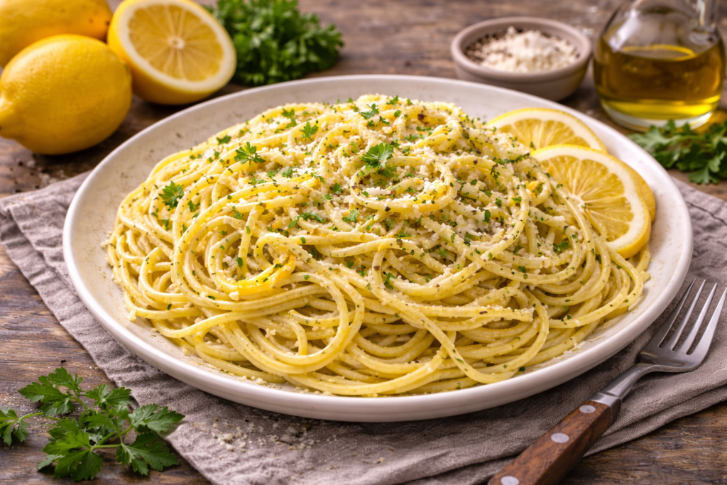 Spaghetti al Limone Recipe 
