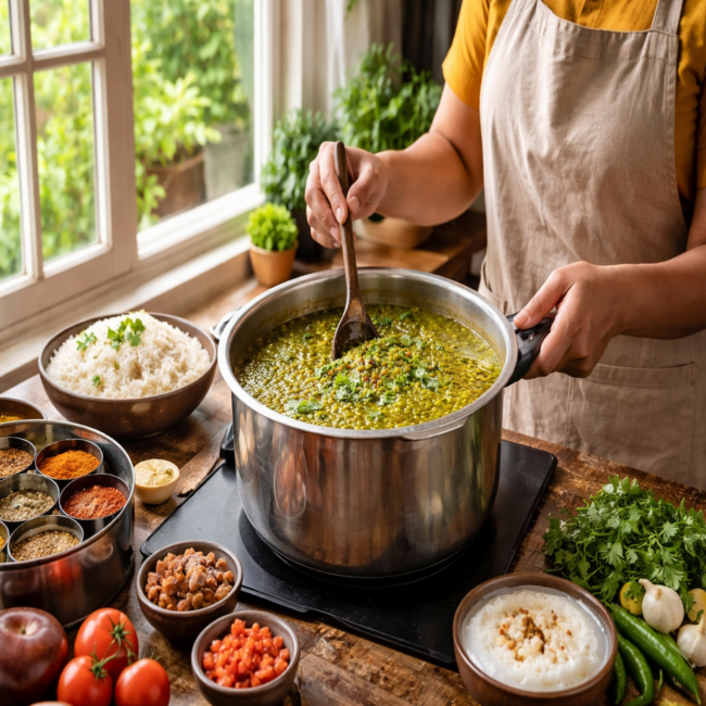 Green Moong Dal Recipe