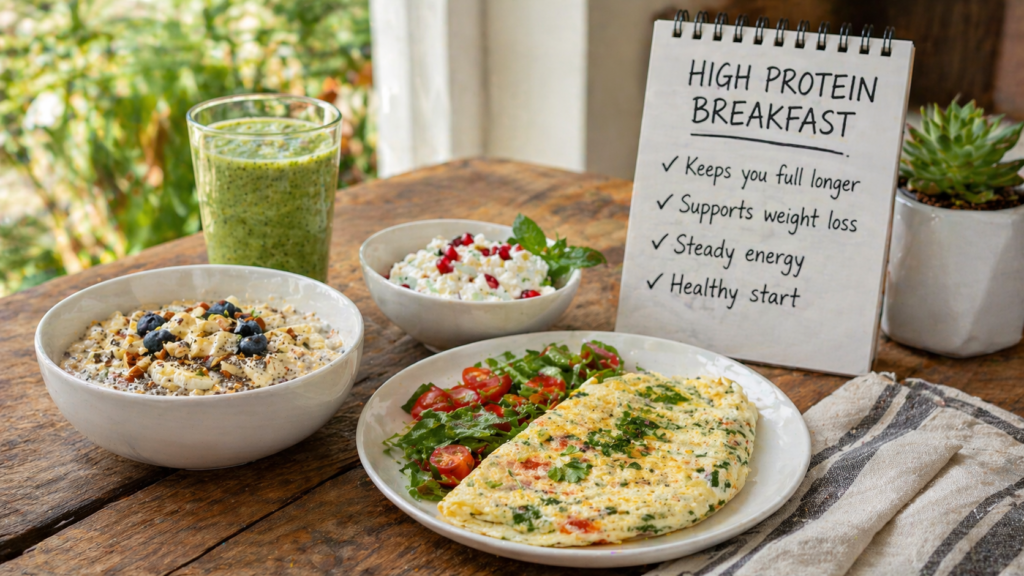 high protein breakfast 