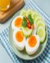 Eggs with Cucumber