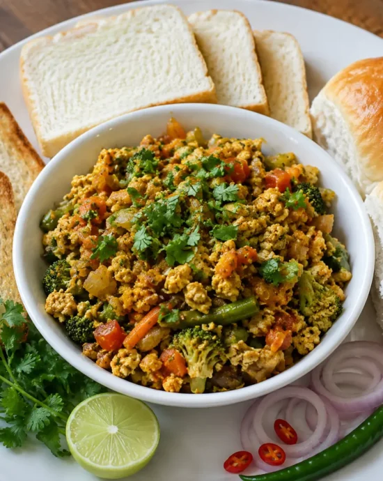 Egg vegetables and Toast