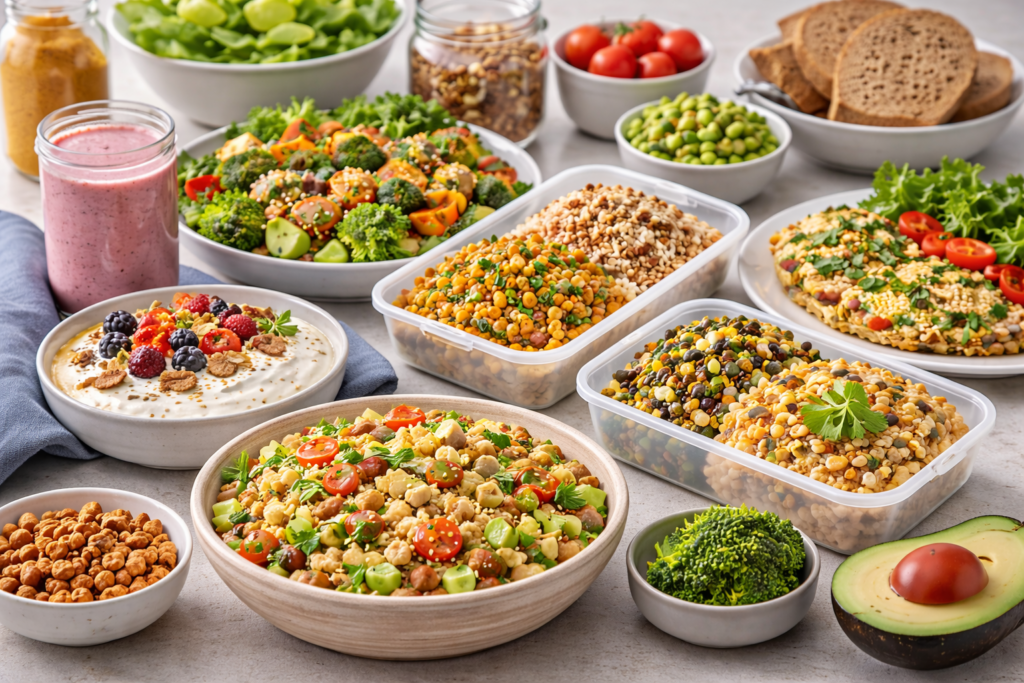 Vegetarian High Protein Diet