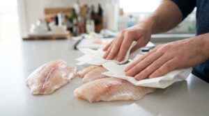Preparation of Grilled Fish