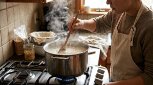 Boil Soymilk 