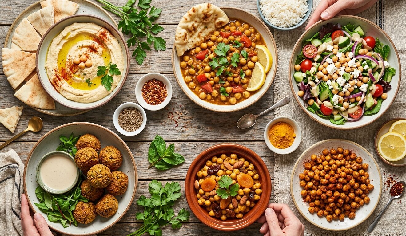 Different Types of Chickpeas Preparation