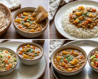 Serving Suggestion for Tofu Curry