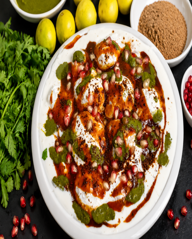 Indian Dahi Bhalla