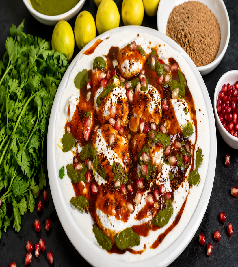 Indian Dahi Bhalla