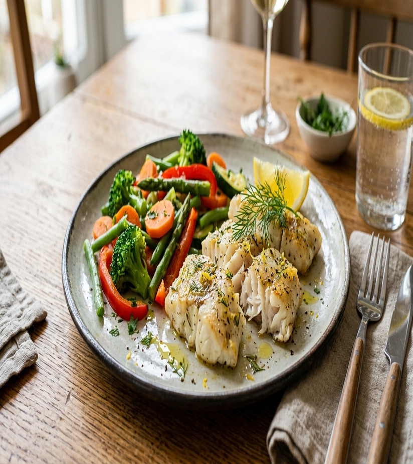 Steamed Fish